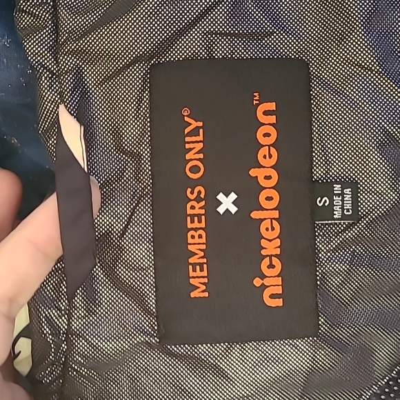 Members Only x Nickelodeon [+ Dolls Kill] Unisex 90s Cartoons Windbreaker Jacket - Picture 15 of 17